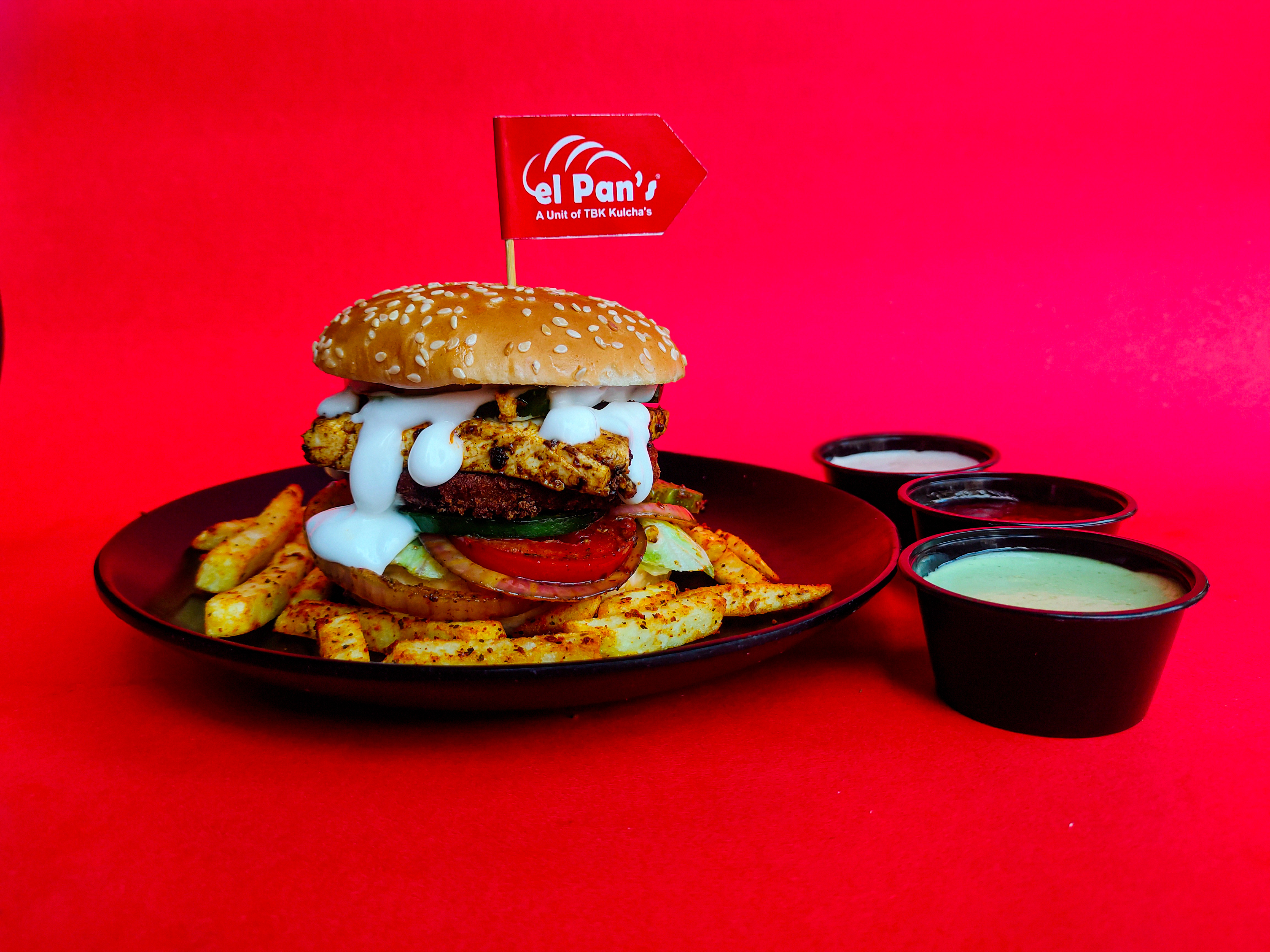 Tandoori Paneer Burger